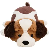 Nici Peluche chat et chien, 25 cm, réversible