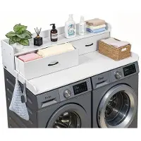 Vevor Comptoir pour Lave Linge et Sèche Linge avec Étagère