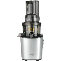 Witt Squeezer : REVO830 : Slow Juicer : Double ouverture : Système de remplissage : Système de coupe automatique : Argent mat