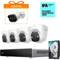 Eufy PoE Security System + NVR + E41 Lot de 4