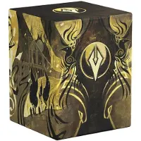 Ultimate Guard Secrets Of Strixhaven Silverquill Deck Case Doré Enfants