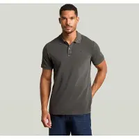 G-Star Polo Oluv Slim - Noir - Hommes