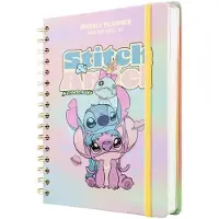 Grupo Disney agenda scolaire hebdomadaire 2026/2027 Stitch and Angel A5 (A5, 1 semaine / 2 pages)