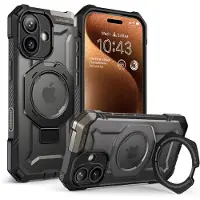 Supcase UB Grip Mag MagSafe Case für iPhone 17 - Schwarz (Apple iPhone 17), Coque pour téléphone portable, Noir