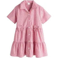 Next Robe rouge / blanc