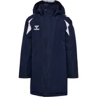 Hummel Veste de sport bleu foncé / blanc