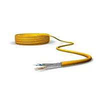 Draka Câble de pose UC1500 HS22, Cat 7A, S/FTP, PiMF, orange, boucle de 100 m