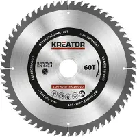 Kreator Lame de Scie pour Bois 216 x 30 x 2,2 mm 60T