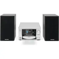 Technisat VIOLA 710 CD IR | Chaîne Hi-Fi compacte avec DAB+, lecteur CD | argenté