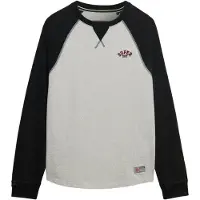 Superdry Vintage Athletic Baseball Long Sleeve T-shirt Beige L Homme