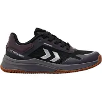 Hummel Chaussure de sport 'Topflight Pro' anthracite / gris argenté / violet foncé
