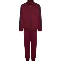 Adidas Originals Survêtement 'SUPERSTAR' bordeaux / noir