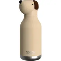 Asobu Bouteille Thermos - Bête - 460 ml - Brown Dog - - UneTaille - Bouteille Thermos