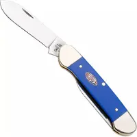 Case Knives Case Canoe 16404 Smooth Royal Blue Synthetic, 42131 SS, couteau de poche
