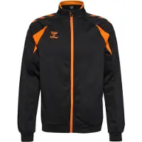 Hummel Veste de survêtement orange / noir