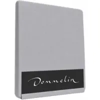 Dommelin Drap-housse Dommelin Gris Souris (Percale 200TC)-180 x 220 cm
