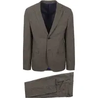 Suitable Costume Strato Pied De Poule Laine Ember Gold