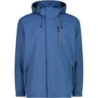 CMP Veste pour homme à capuche et fermeture éclair avec système de ventilation, bleu poussiéreux, taille 56
