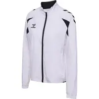 Hummel Veste de survêtement noir / blanc