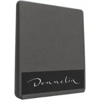 Dommelin Drap-housse Dommelin Gris Ardoise (Percale 200TC)-80 x 200 cm