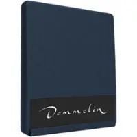Dommelin Drap-housse Dommelin Bleu Nuit (Percale 200TC)-180 x 200 cm