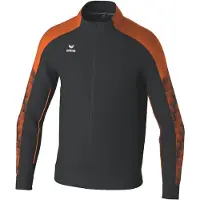 Erima Veste de sport orange / noir