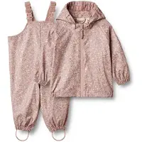 Wheat Vêtements de Pluie av. Bretelles - PU - Charlie - Powder F - - 2 ans (92) - Vêtements de Pluie