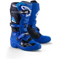 Alpinestars Bottes Yamaha Tech 7S Junior Blue Black White, Taille: 2