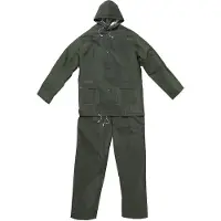 Rouchette Ensemble de pluie - Veste et Pantalon BRUINE vert L