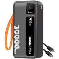 Obal:Me Batterie Externe Cablepulse 30000mah 22.5w