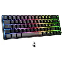 The G-Lab Clavier KEYZ HYDROGEN 60% Sans-fil AZERTY - Membrane RGB Noir