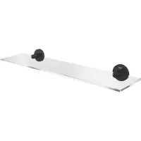 GROHE Start QuickFix tablette en verre, longueur 530mm (distance de perçage 380mm), à coller ou à percer
