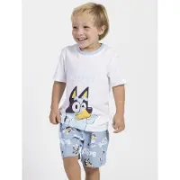 Bluey T-shirt De Pyjama à Manches Courtes Bluey