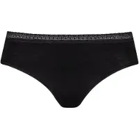 Mey Slip 'Modal Lace' noir