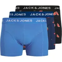 Jack & Jones Boxers 'JACTHOR' bleu / bleu marine / noir / blanc