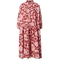 Essentiel Antwerp Robe 'JEA' rose / rouge foncé