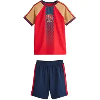Next Pyjama beige / marine / rouge