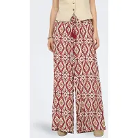 ONLY Pantalon 'Gini' rouge