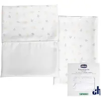 Chicco N2m Forever U&d Bamboo Set Sheets For Cradle Multicolore Enfants