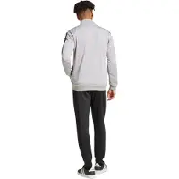 Adidas Sportswear Basic 3 Stripes French Terry Tracksuit Gris XL / Regular Homme