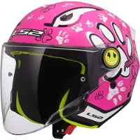 LS2 OF622 Funny II Paws Casque jet pour enfants