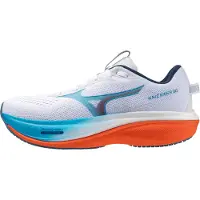 Mizuno Chaussure de course bleu / orange foncé / blanc