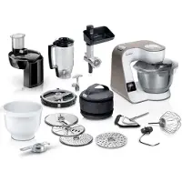 Bosch Série 4 Robot pâtissier avec balance MUM 5 1000 W Blanc, MUM5XL74