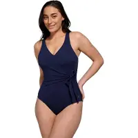 Ten Cate Maillot de bain 'V-Neck Padded' bleu foncé