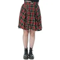 Vixxsin Jupe courte Gothic de - Heleni - Jupe - XS - XXL - pour Femme - noir - Taille S