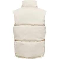 ONLY Gilet 'ONLNewDolly' blanc cassé