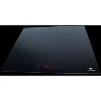 Continental Edison Table de cuisson 4 zones à induction CETI4ZFLEX3 - Flex - 7200 W - 4 boosters - noir