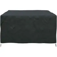 vidaXL Housse pour mobilier d'extérieur Noir 200 x 150 x 85 cm 210D