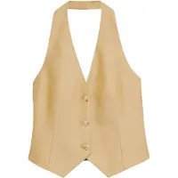 Comma Gilet noisette