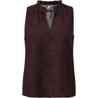 QS Chemisier lilas / noir